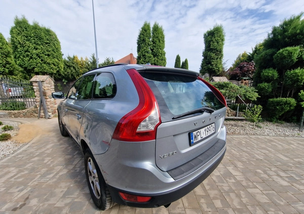 Volvo XC 60 cena 28000 przebieg: 365537, rok produkcji 2011 z Płock małe 172